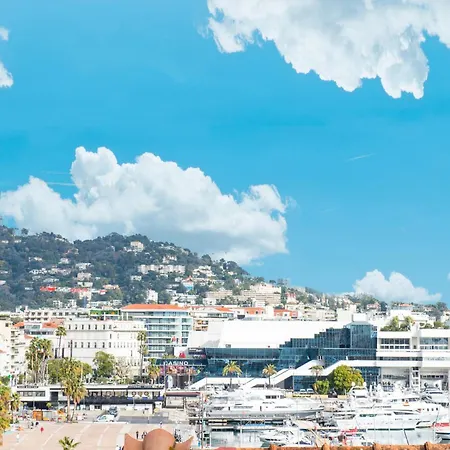 Lägenhet 5mn Palais Des Festivals - Vue Sur Le Port - Bs